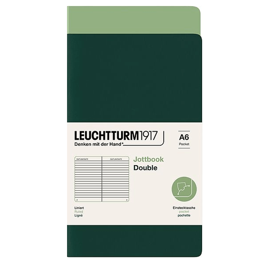 Leuchtturm Jottbook Double Flexicover A6 80g 59p